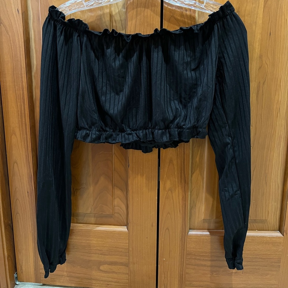 off shoulder shirt